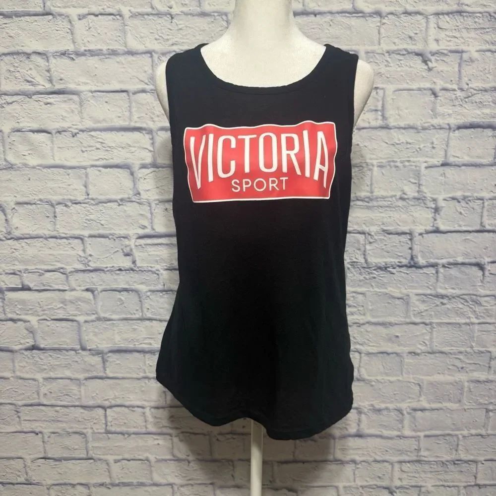 Victorias sport open back sleeveless tank top